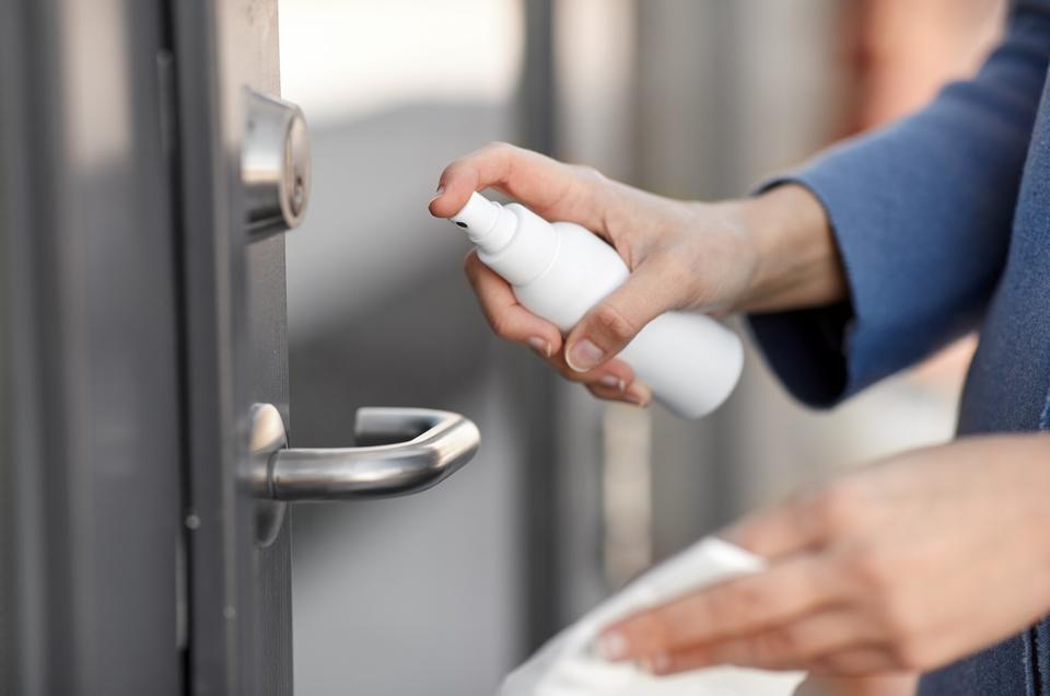 Sterilization of physical objects to get rid of bacteria and viruses