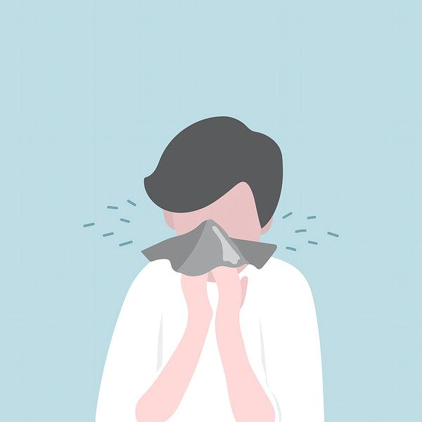 How do you treat an allergic reaction?