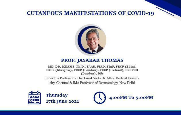 Cutaneous Manifestations of COVID-19