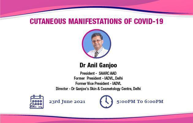 Cutaneous Manifestations of COVID-19